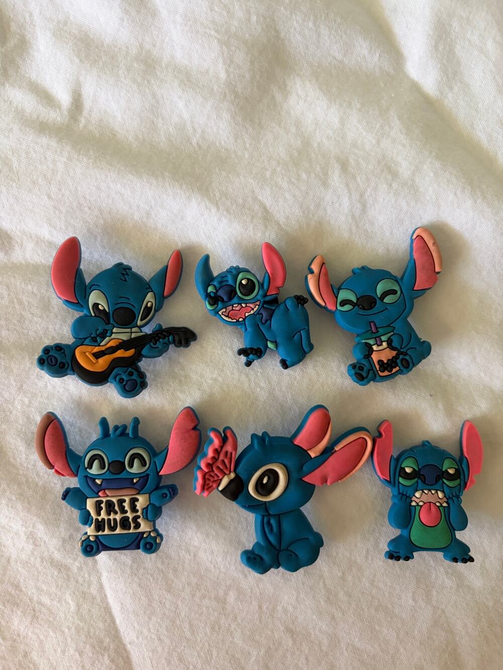 Disney’s Stitch Jibbitz for Crocs! Set of 6!